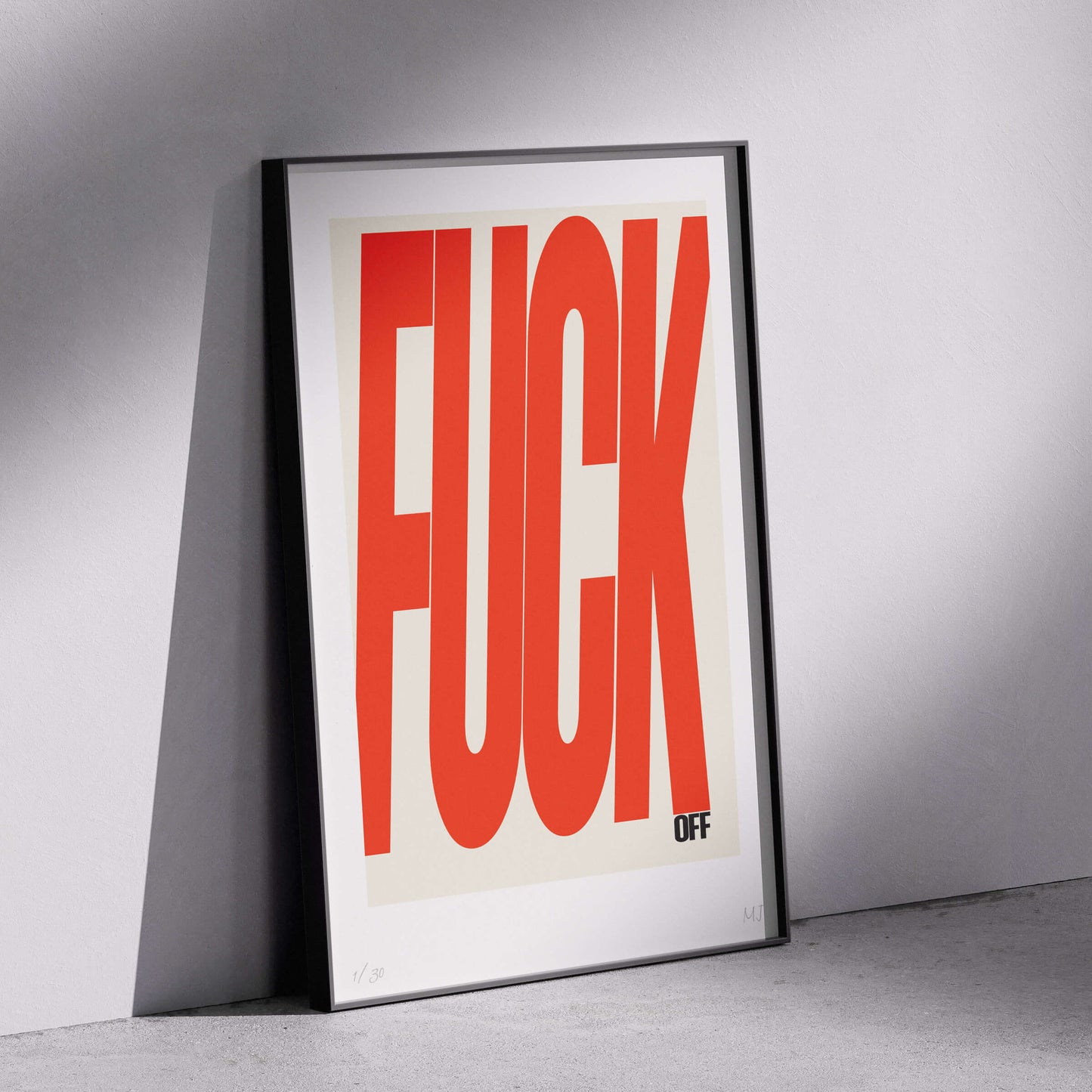 F-OFF Limited Edition Print