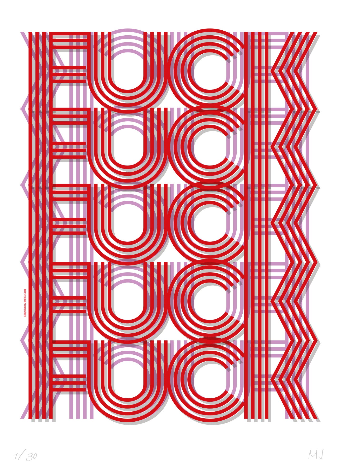 Fuc fuc Limited Edition Print