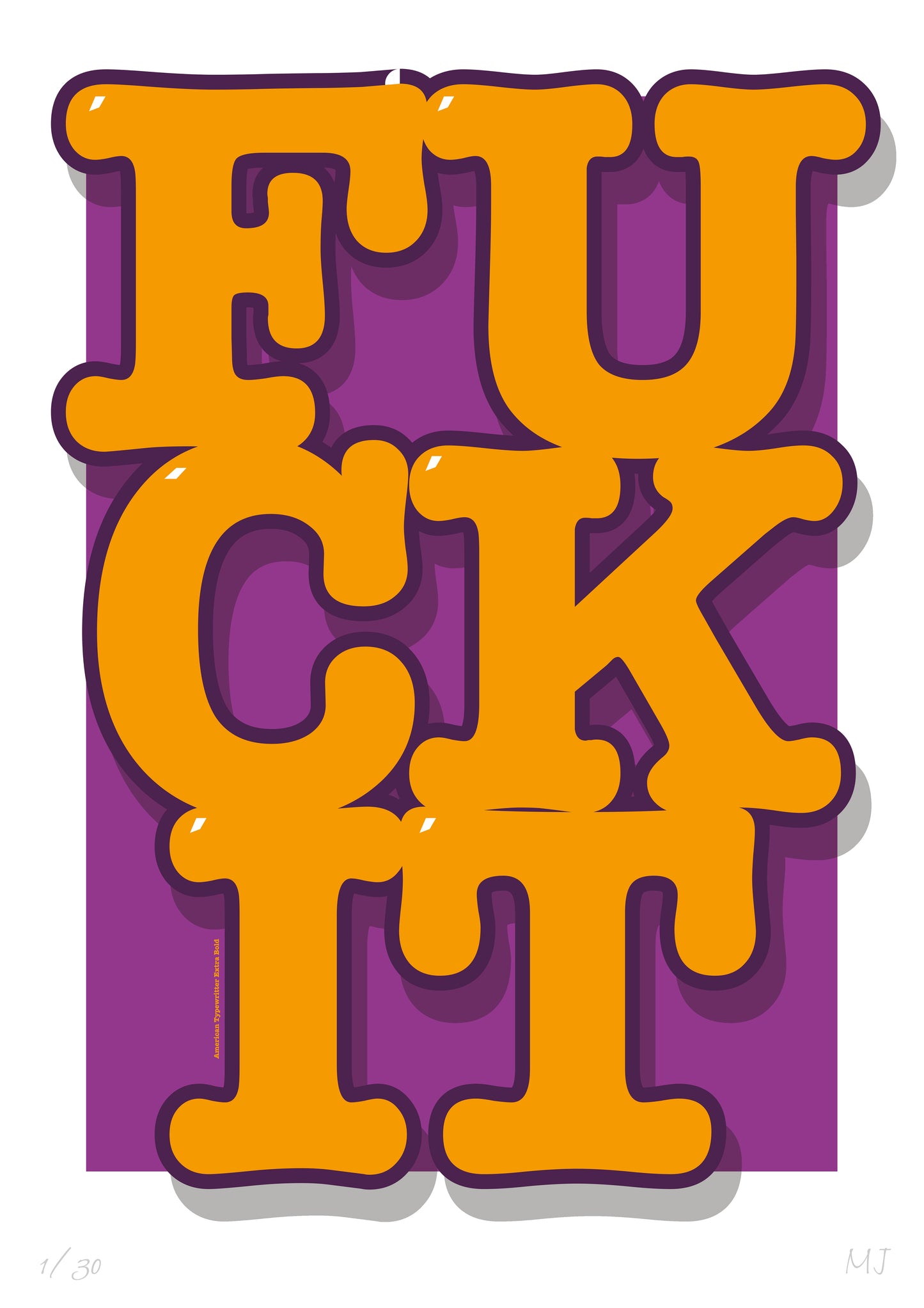 F'IT Limited Edition Print
