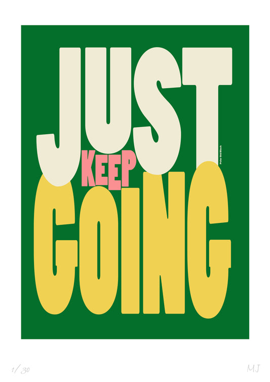 GOING Limited Edition Print