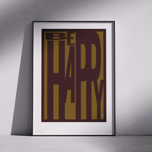 HAPPY Limited Edition Print