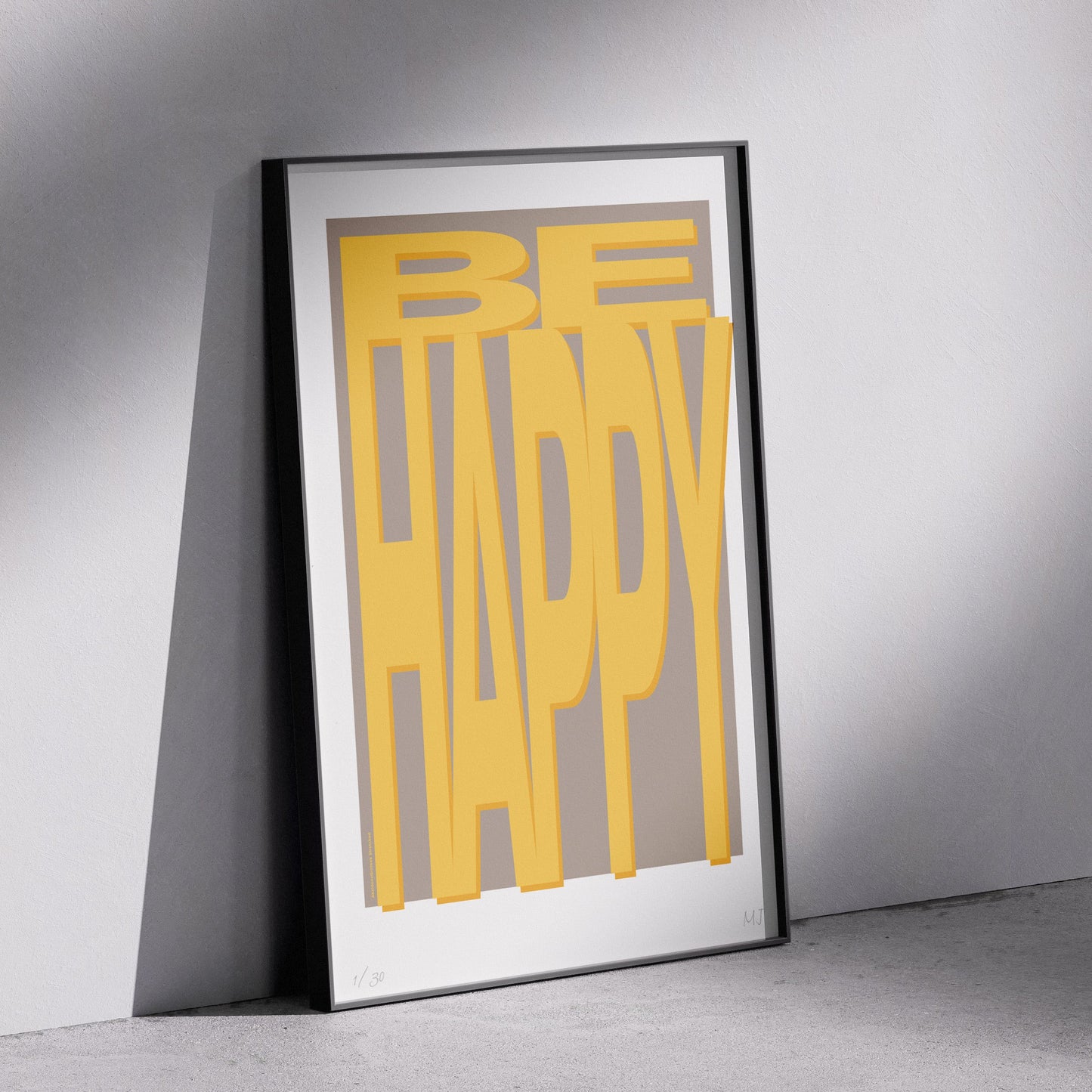HAPPY Limited Edition Print