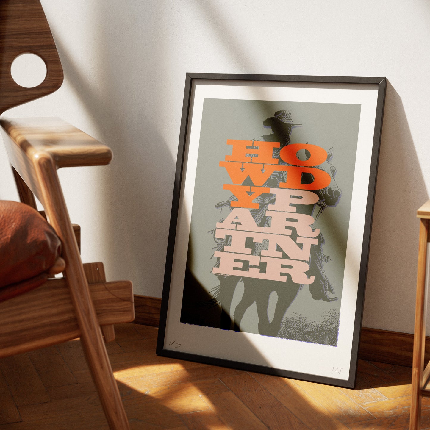 HOWDY Limited Edition Print
