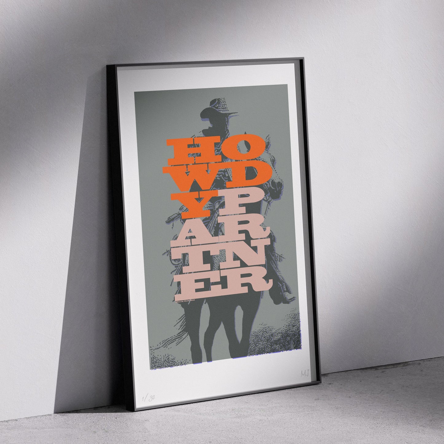 HOWDY Limited Edition Print