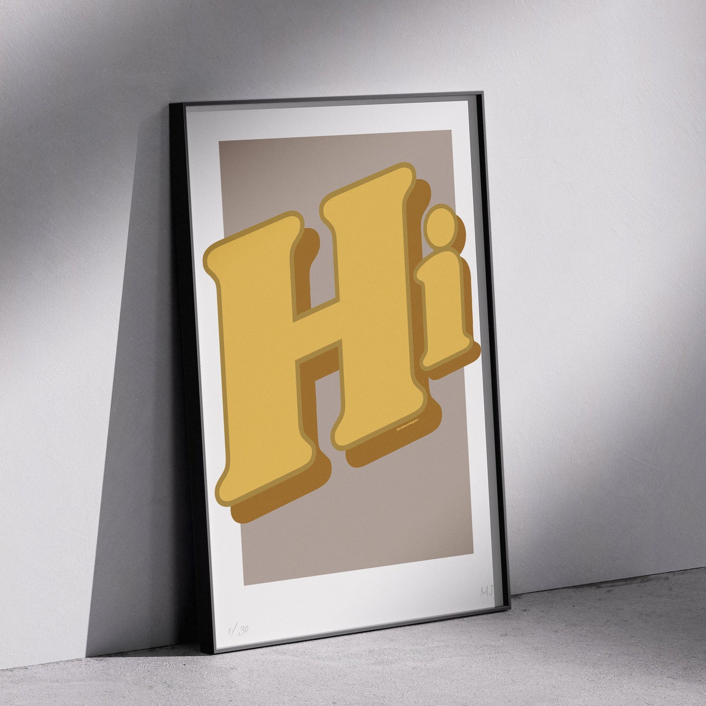 Hi Limited Edition Print
