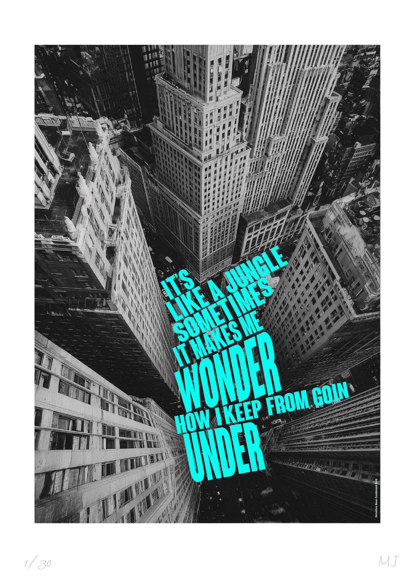 GRANDMASTER FLASH Limited edition Print