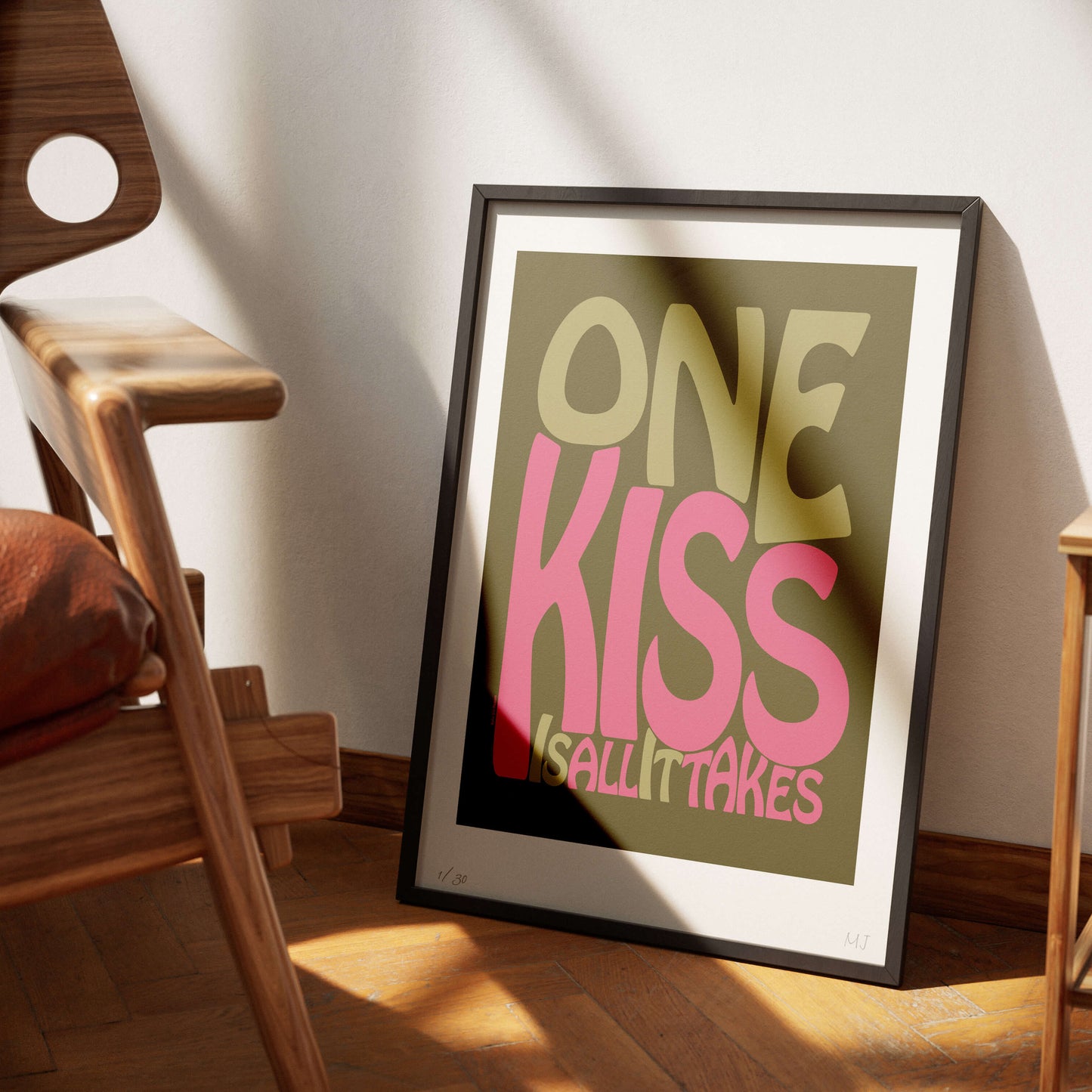 ONE KISS IS ALL IT TAKES Limited Edition Print