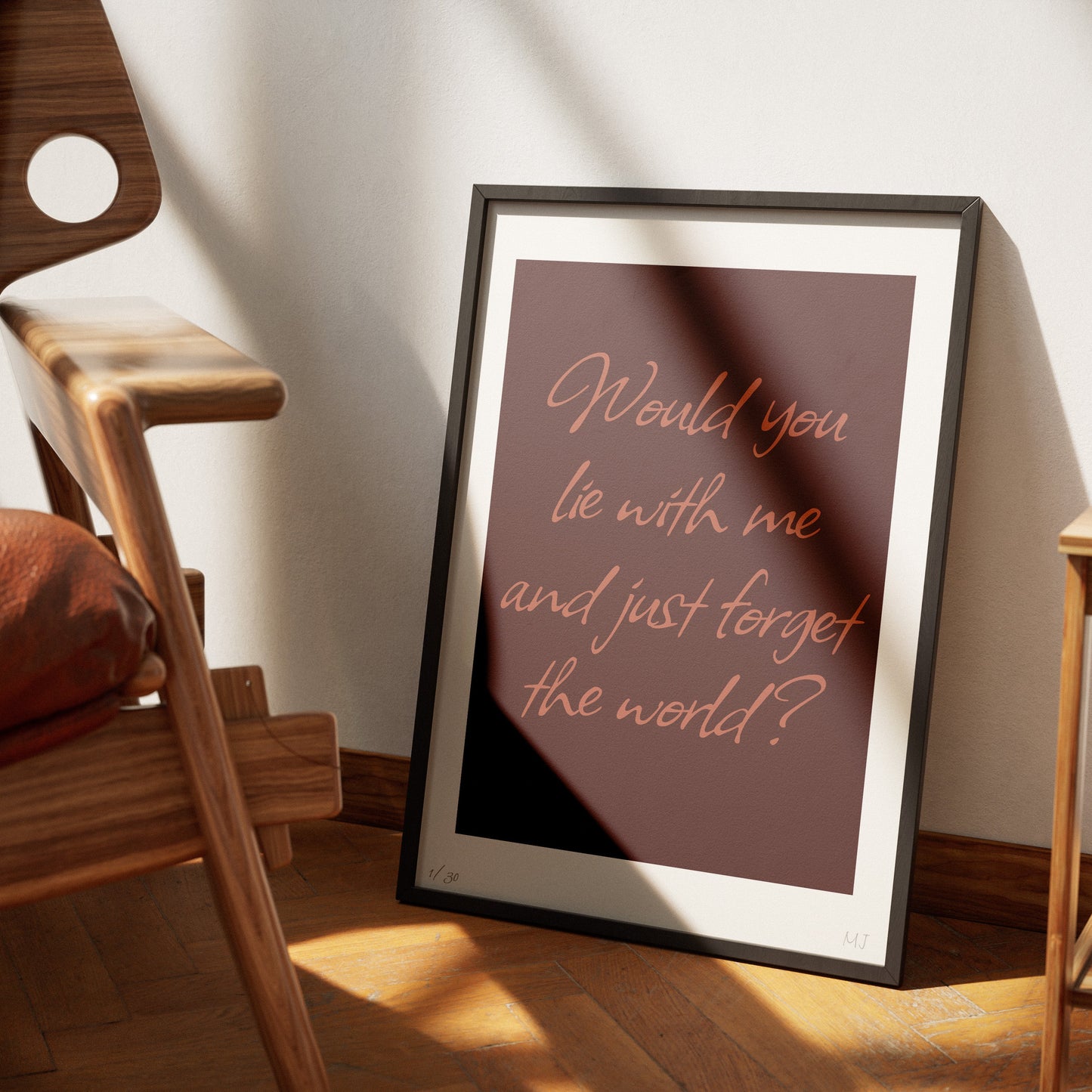 LIE WITH ME Limited Edition Print