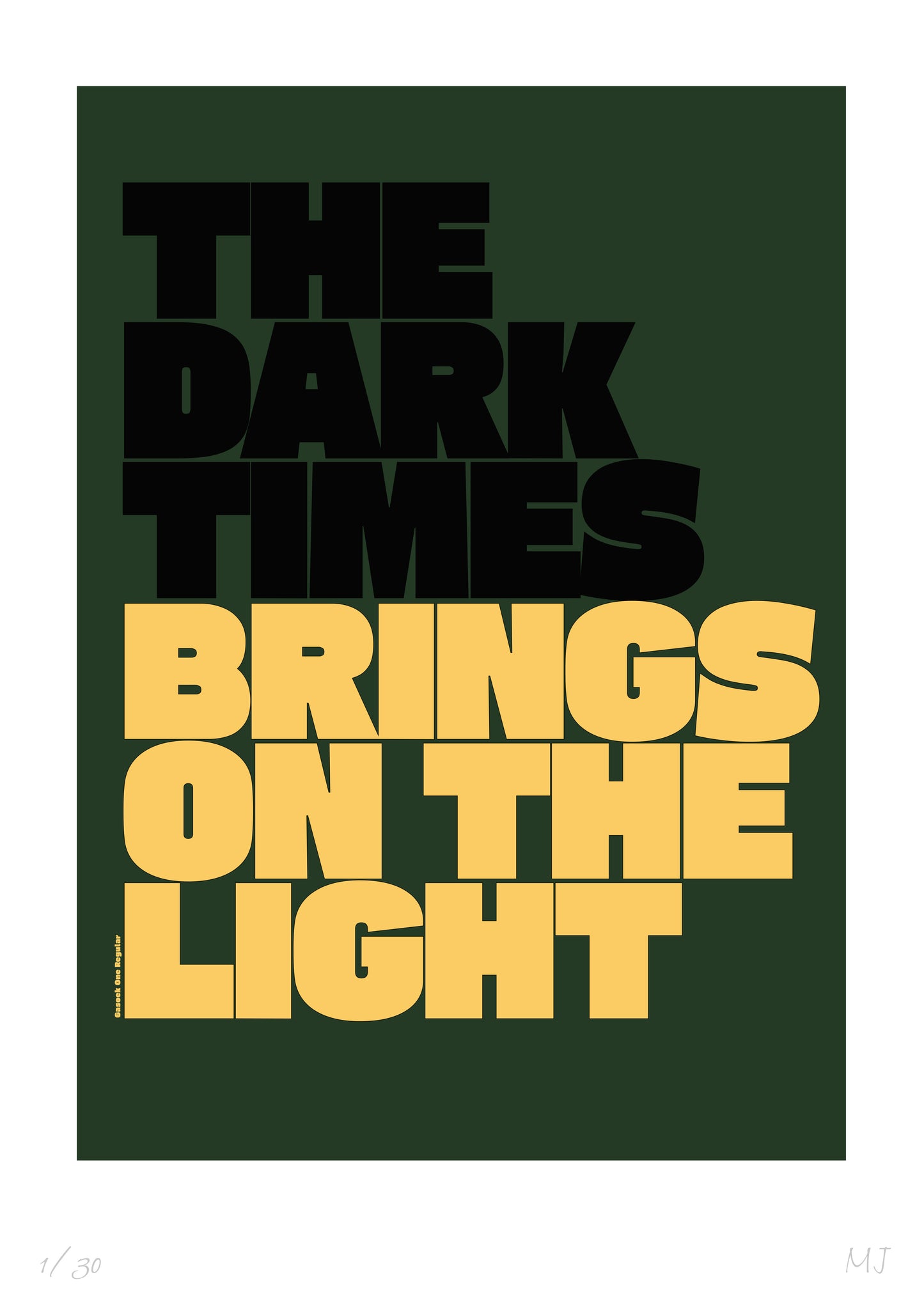 LIGHT Limited Edition Print