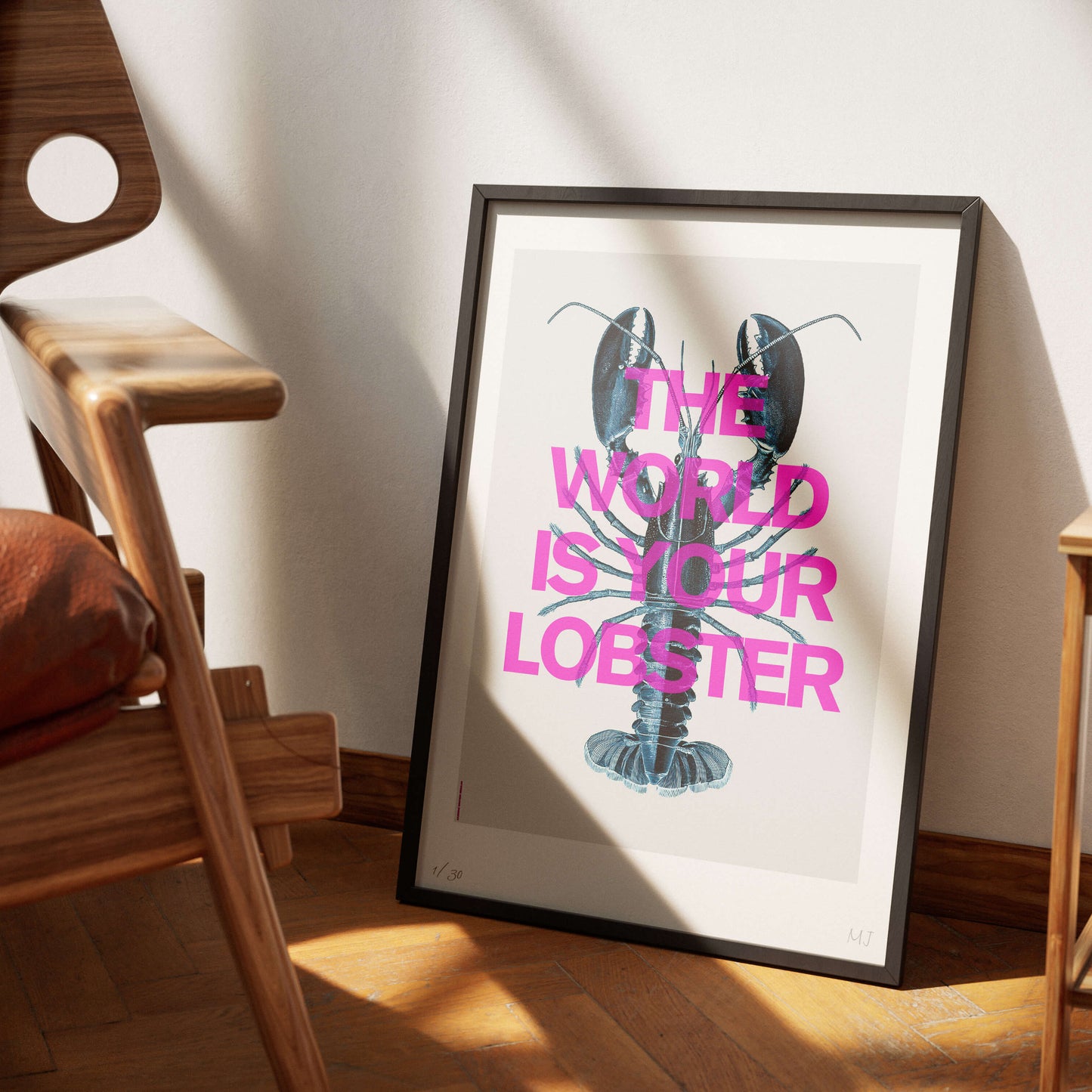 THE WORLD IS YOUR LOBSTER Limited Edition Print