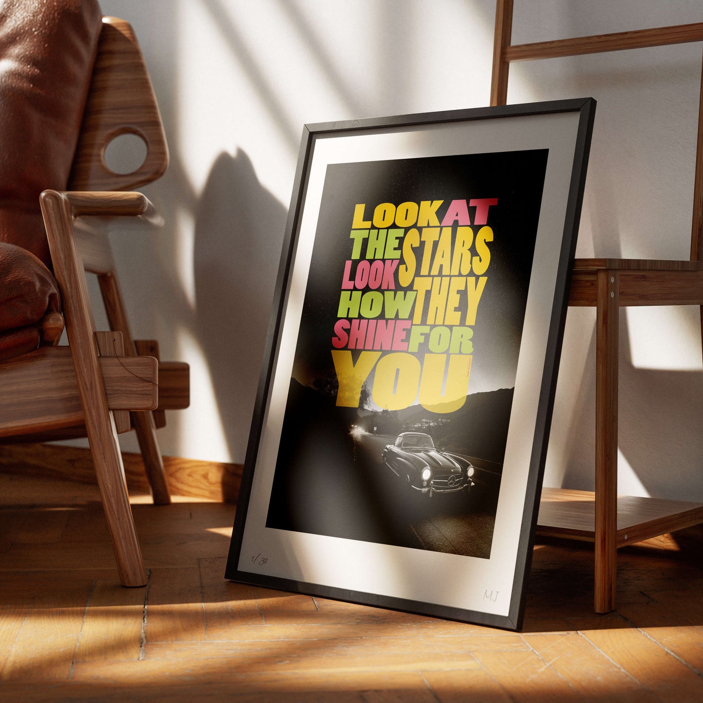 LOOK AT THE STARS Limited Edition Print