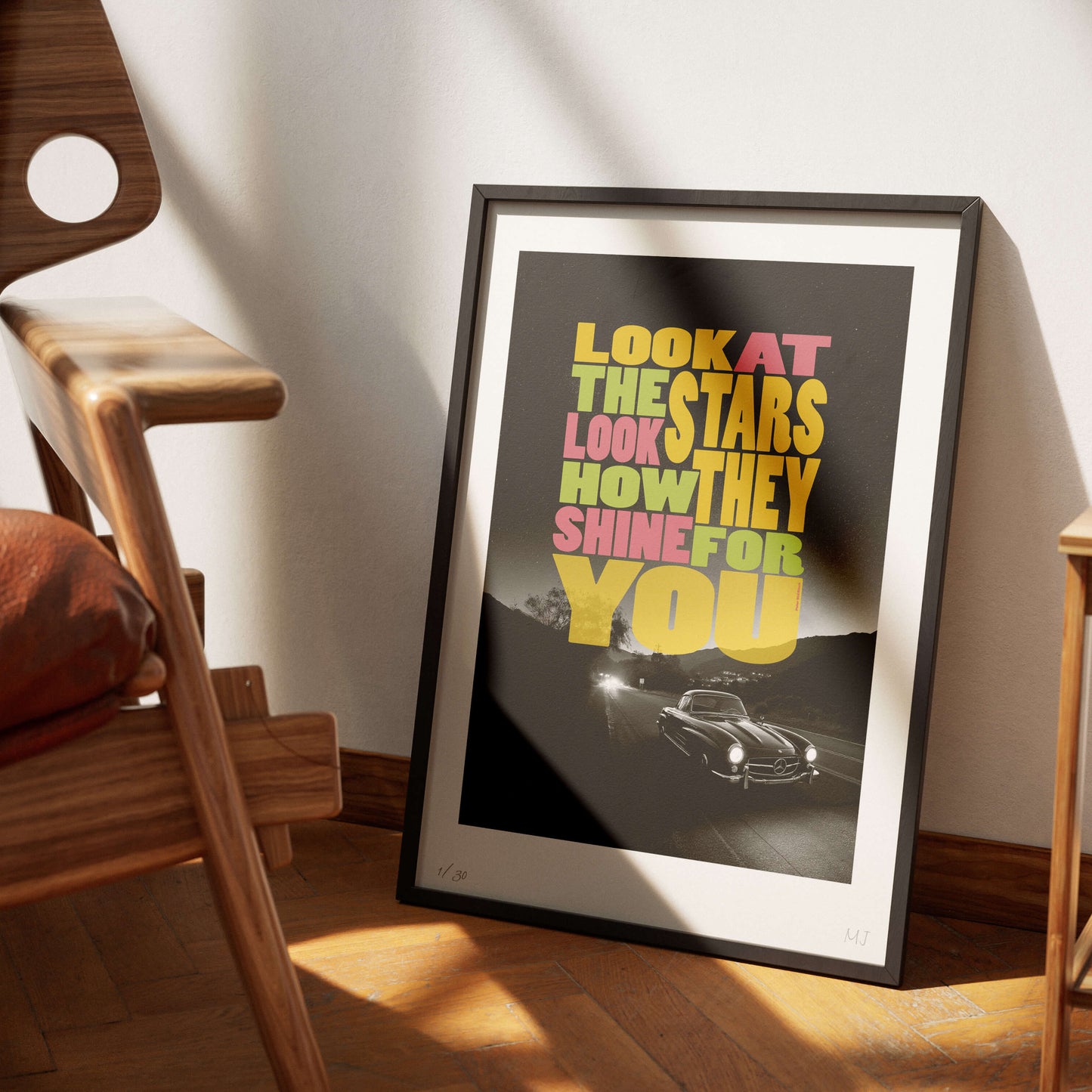 LOOK AT THE STARS Limited Edition Print