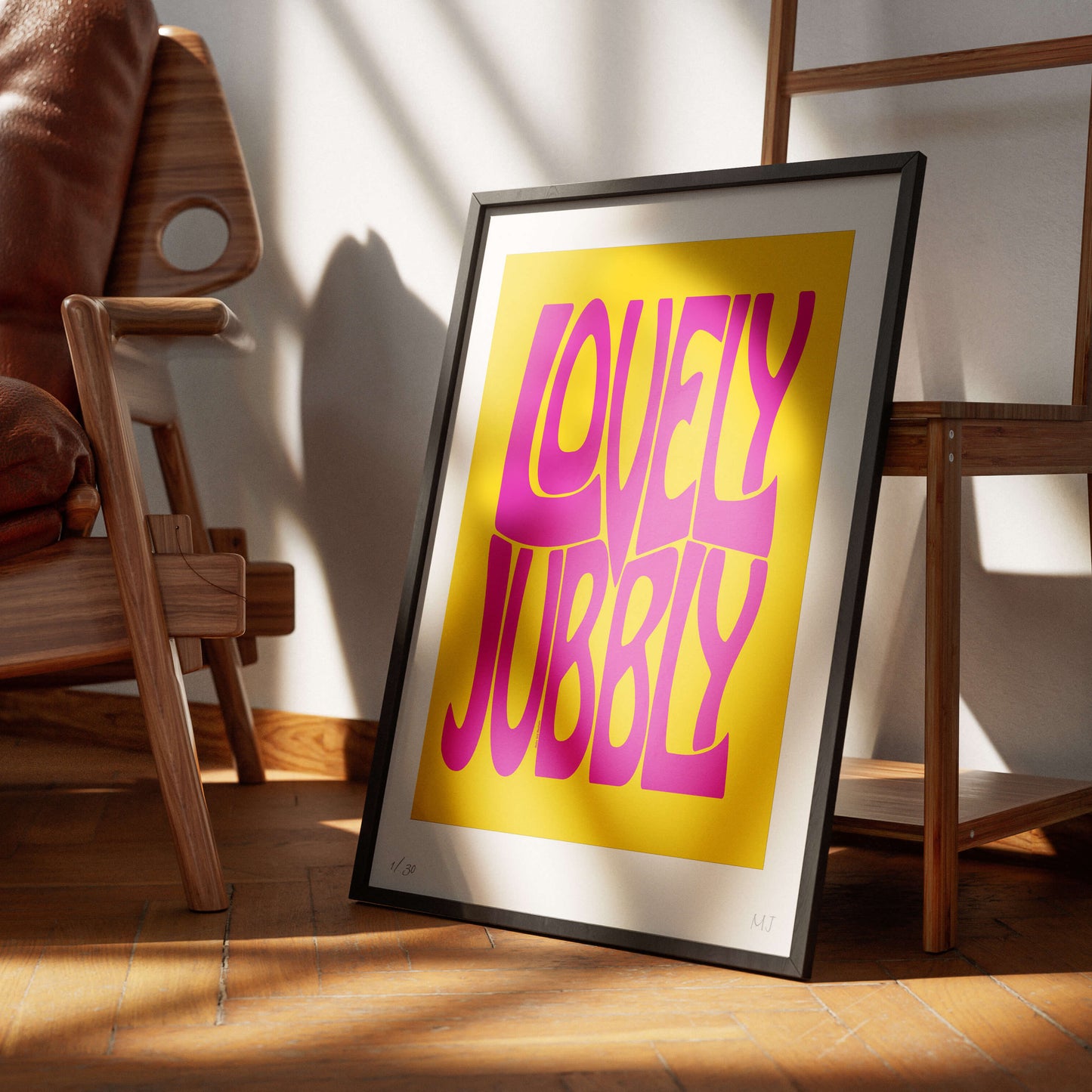 LOVELY JUBBLY Limited Edition Print