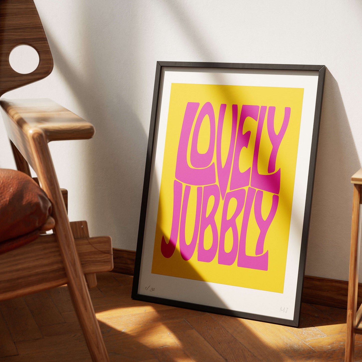 LOVELY JUBBLY Limited Edition Print