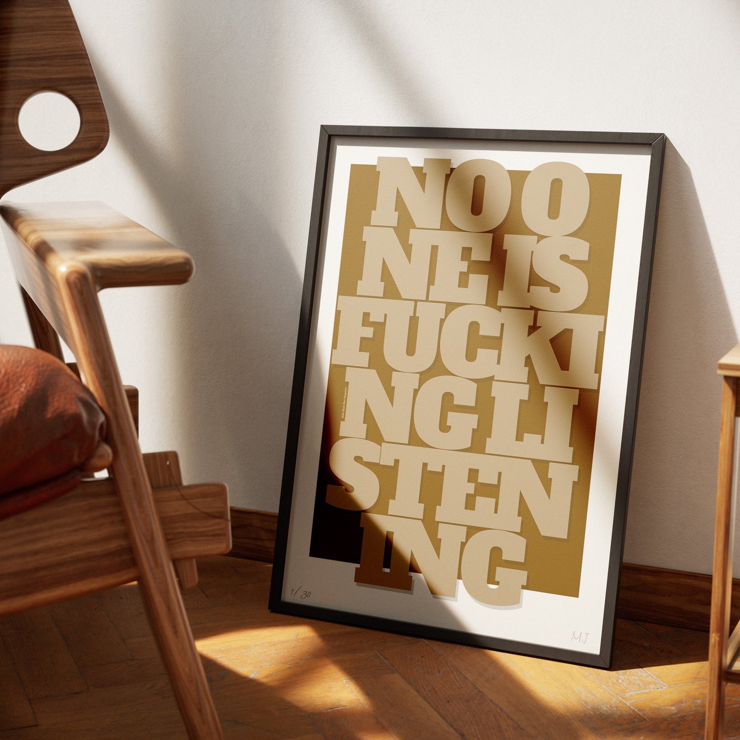 LISTENING Limited Edition Print