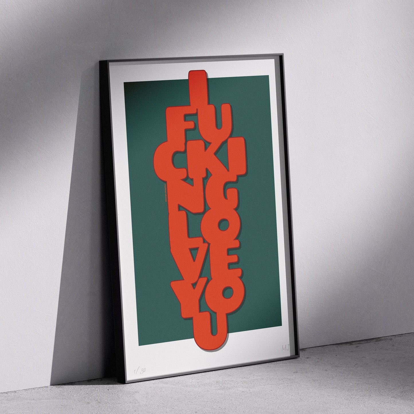 LOVE U Limited Edition Print