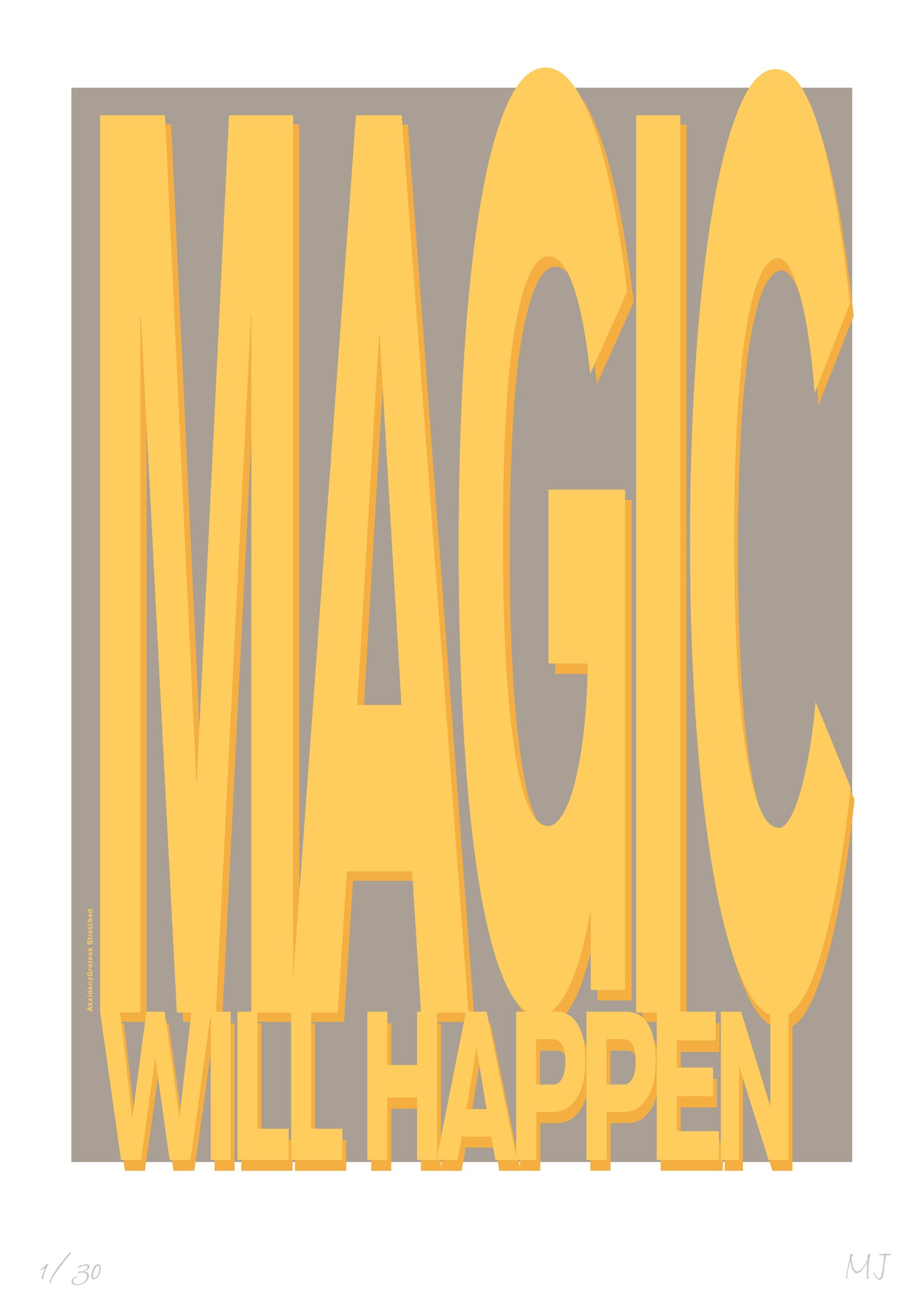 MAGIC Limited Edition Print