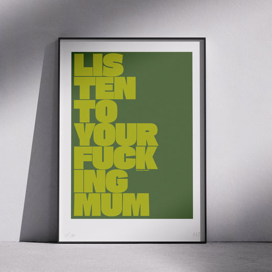 MUM Limited Edtion Print