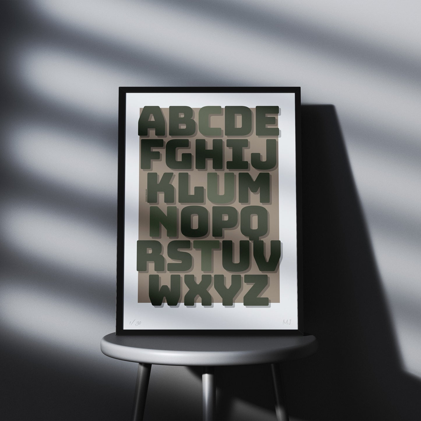 MY ALPHABET-2 LIMITED EDITION PRINT