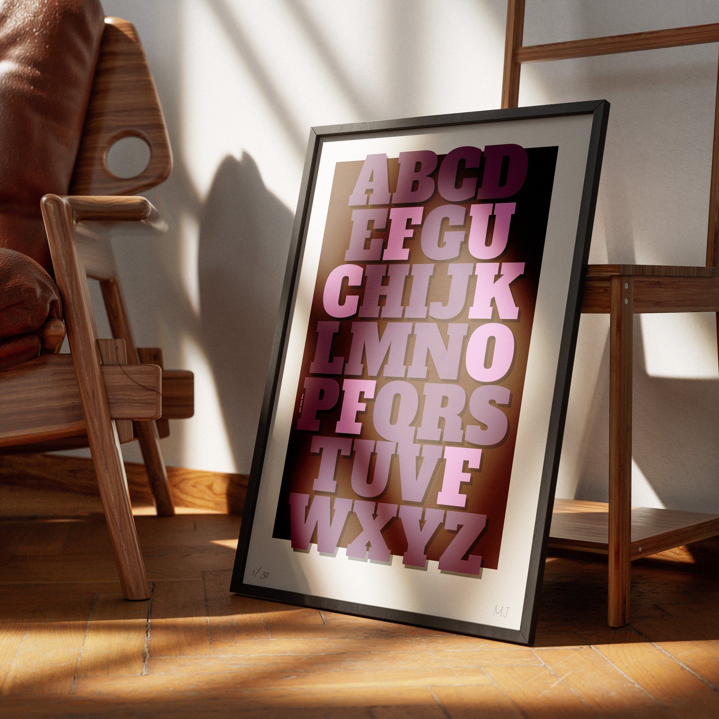 MY-ALPHABET Limited Edition Print