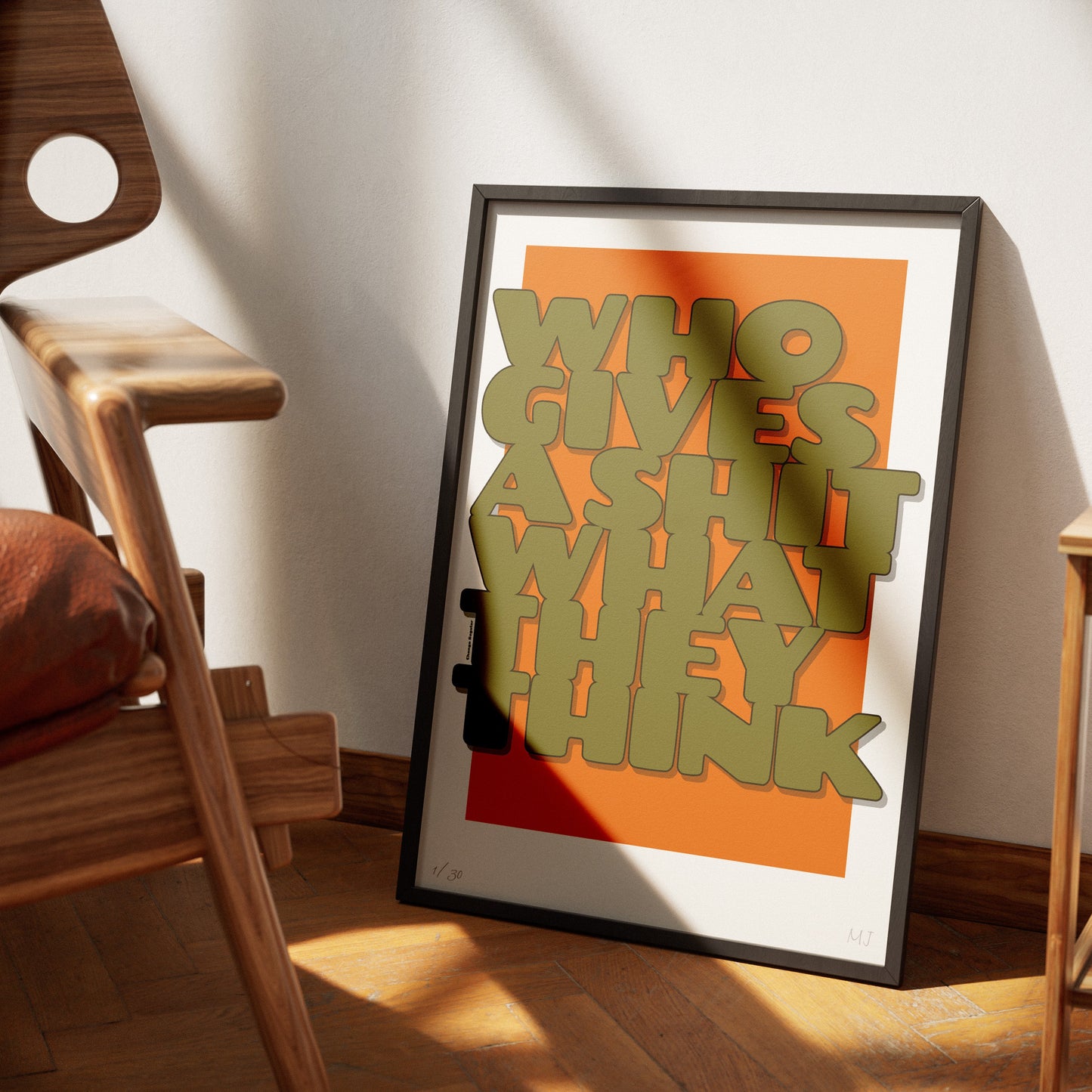 WHO GIVES Limited Edition Print