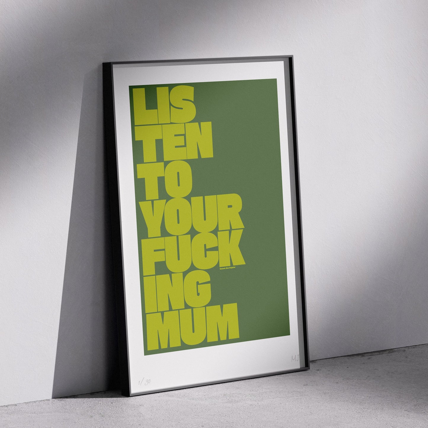 MUM Limited Edtion Print