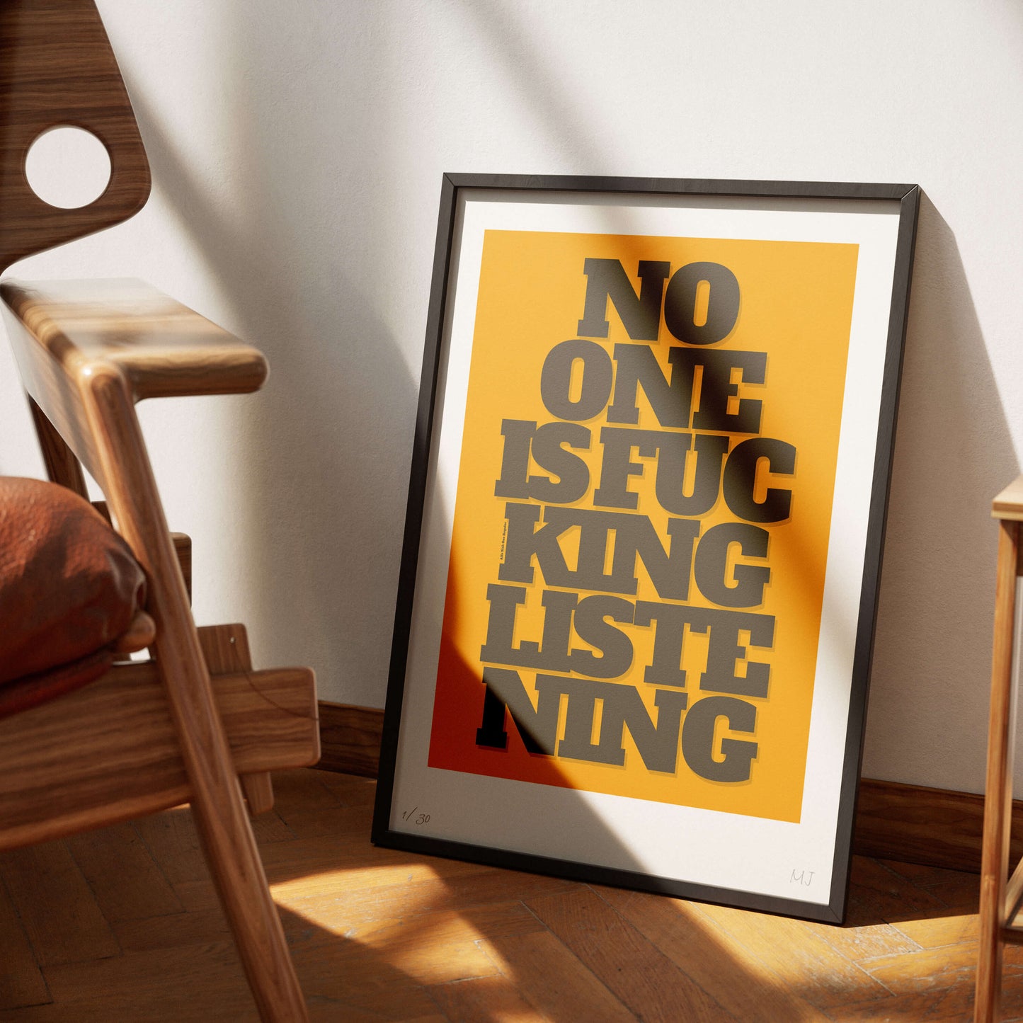 LISTENING Limited Edition Print