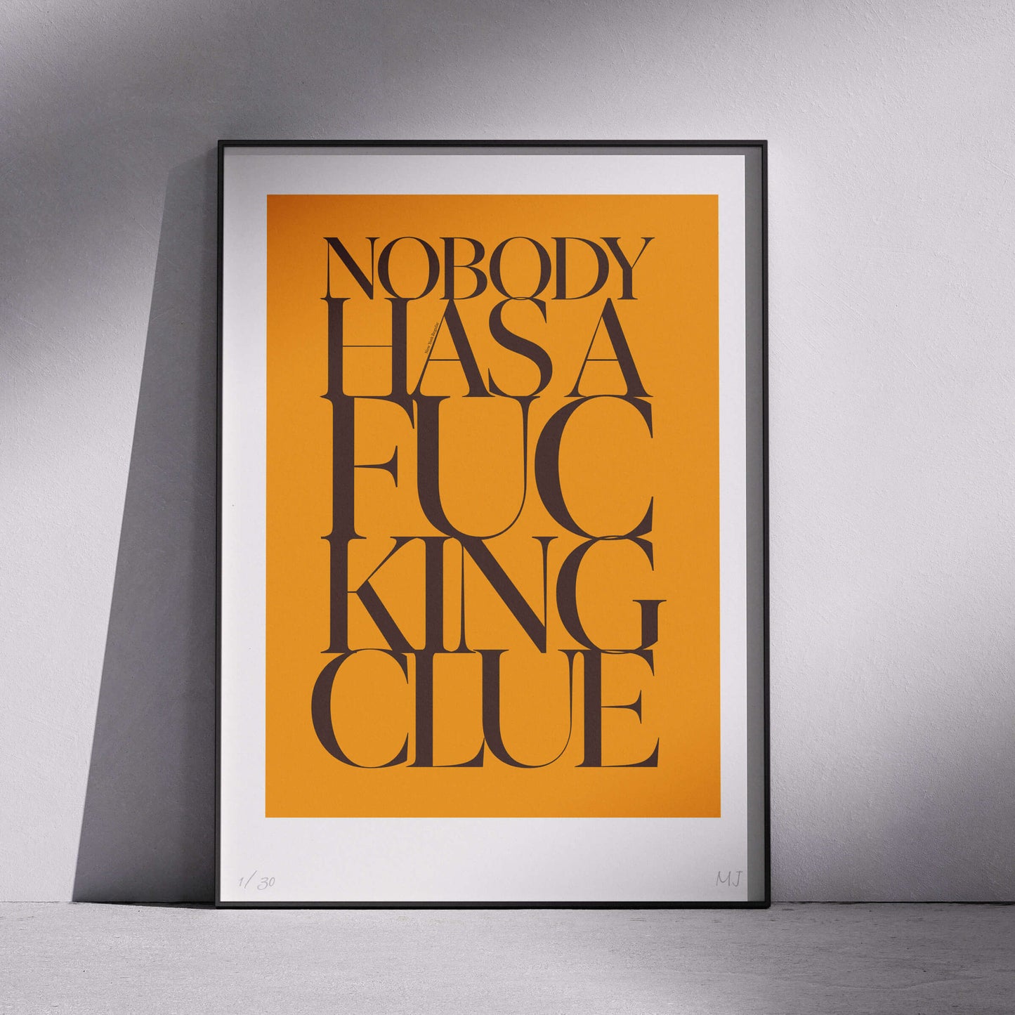 CLUE Limited Edition Print