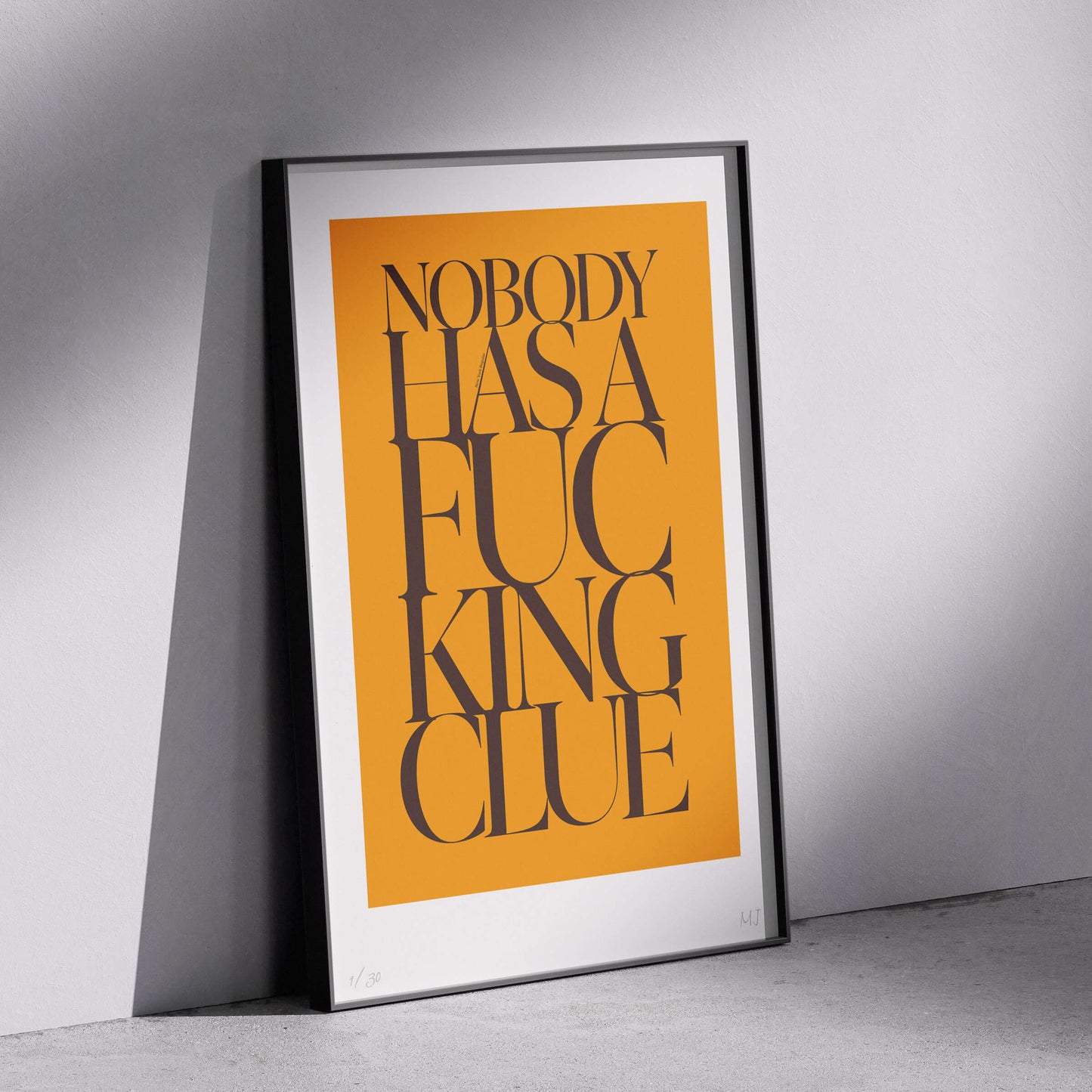 CLUE Limited Edition Print