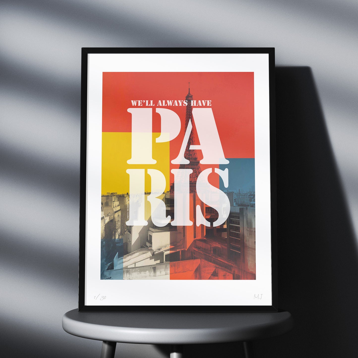 WE'LL ALWAYS HAVE PARIS Limited Edition Print