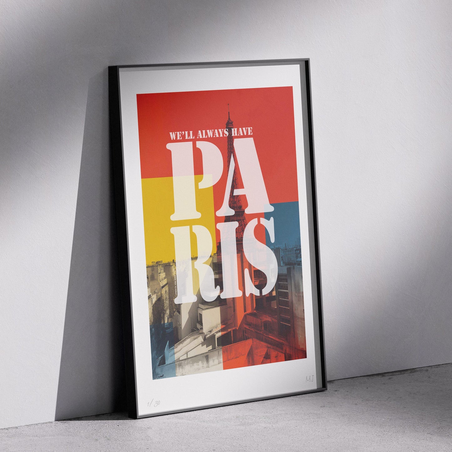 WE'LL ALWAYS HAVE PARIS Limited Edition Print