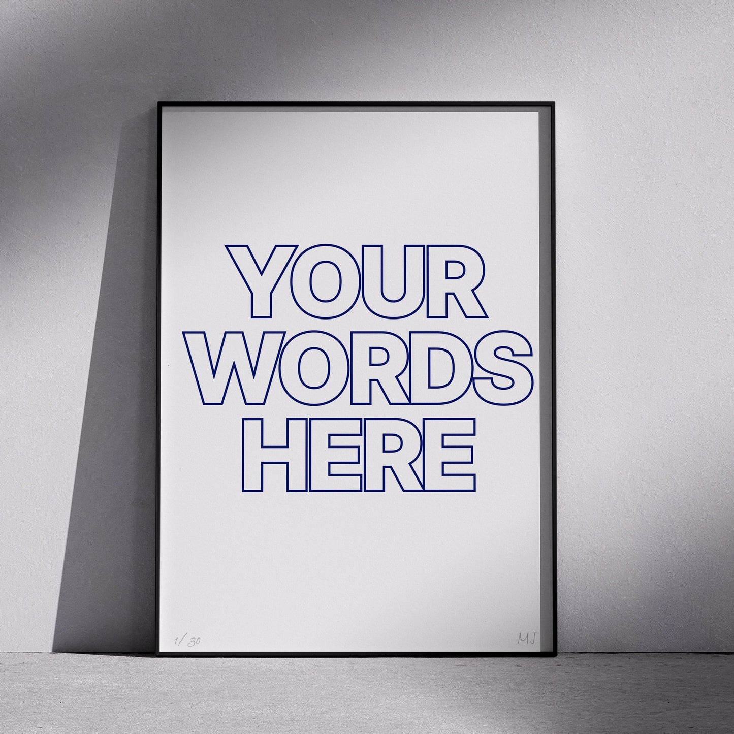 CUSTOM Limited Edition Print