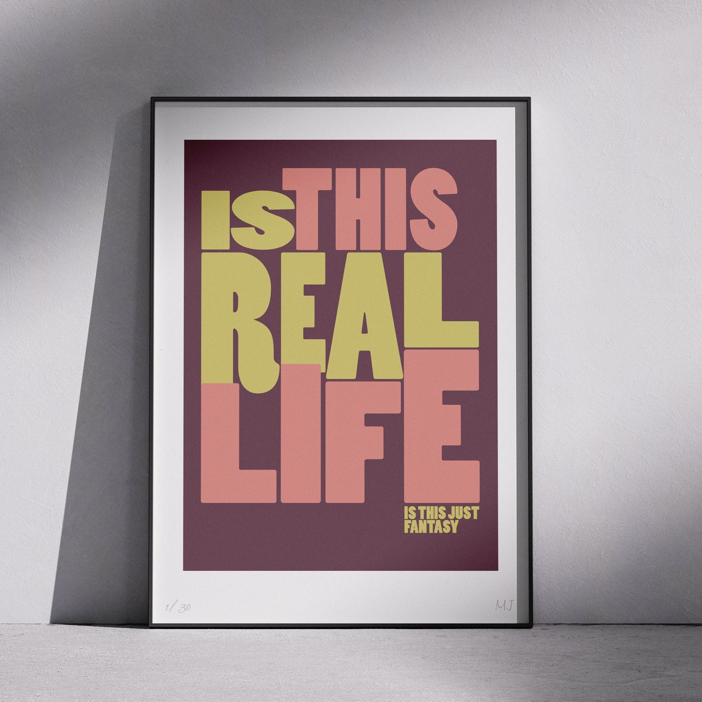 IS THIS JUST FANTASY Limited Edtion Print