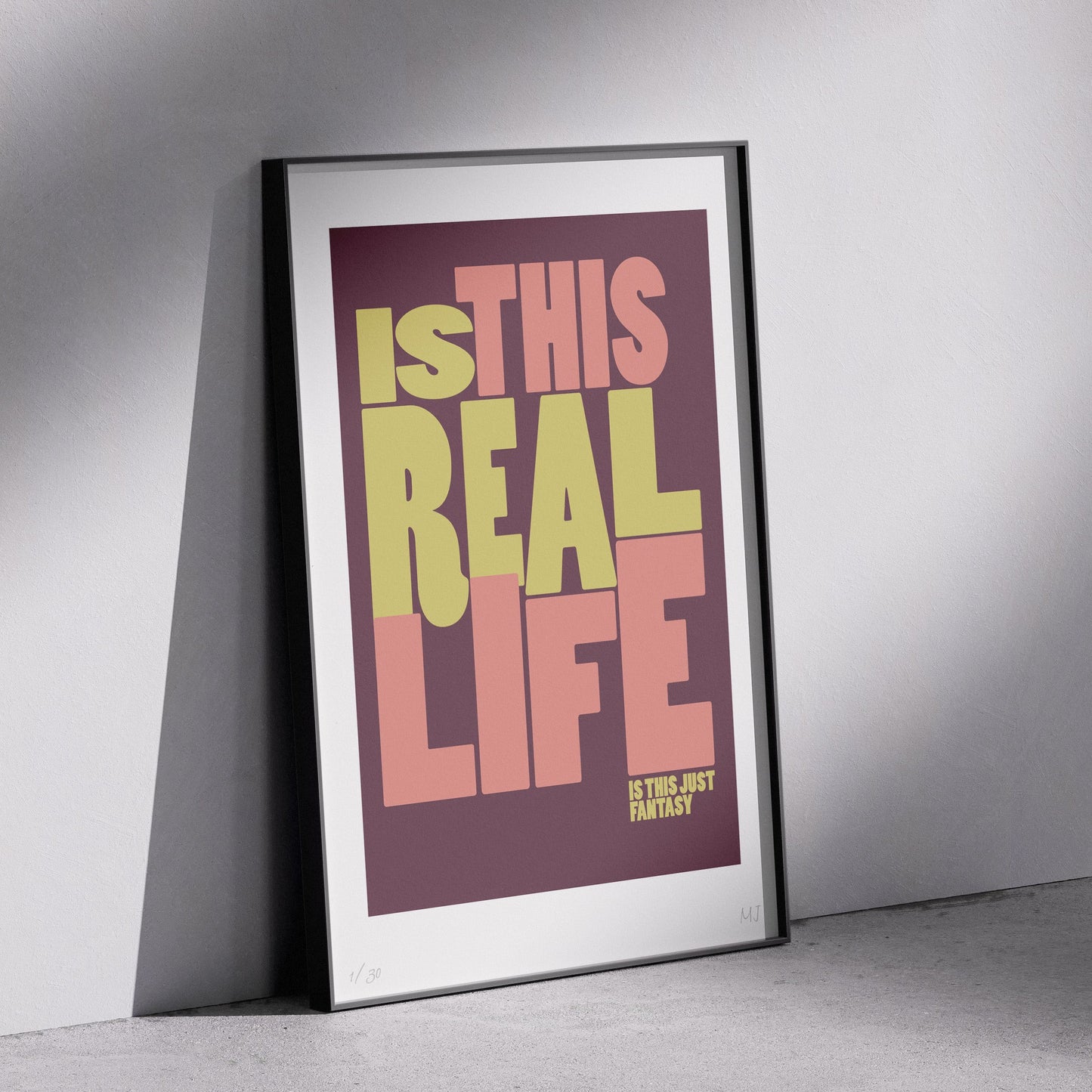 IS THIS JUST FANTASY Limited Edtion Print