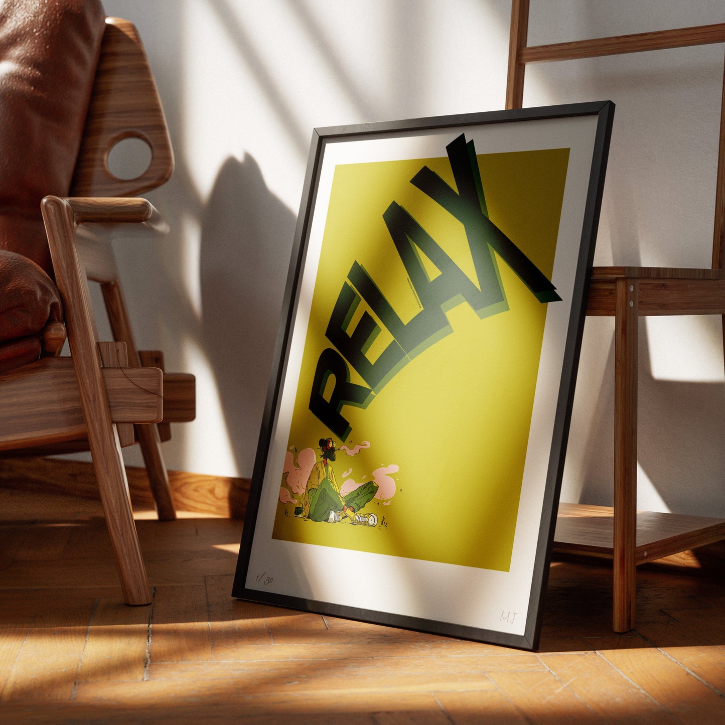 RELAX Limited Edition Print