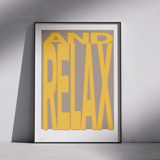 AND-RELAX Limited Edition Print