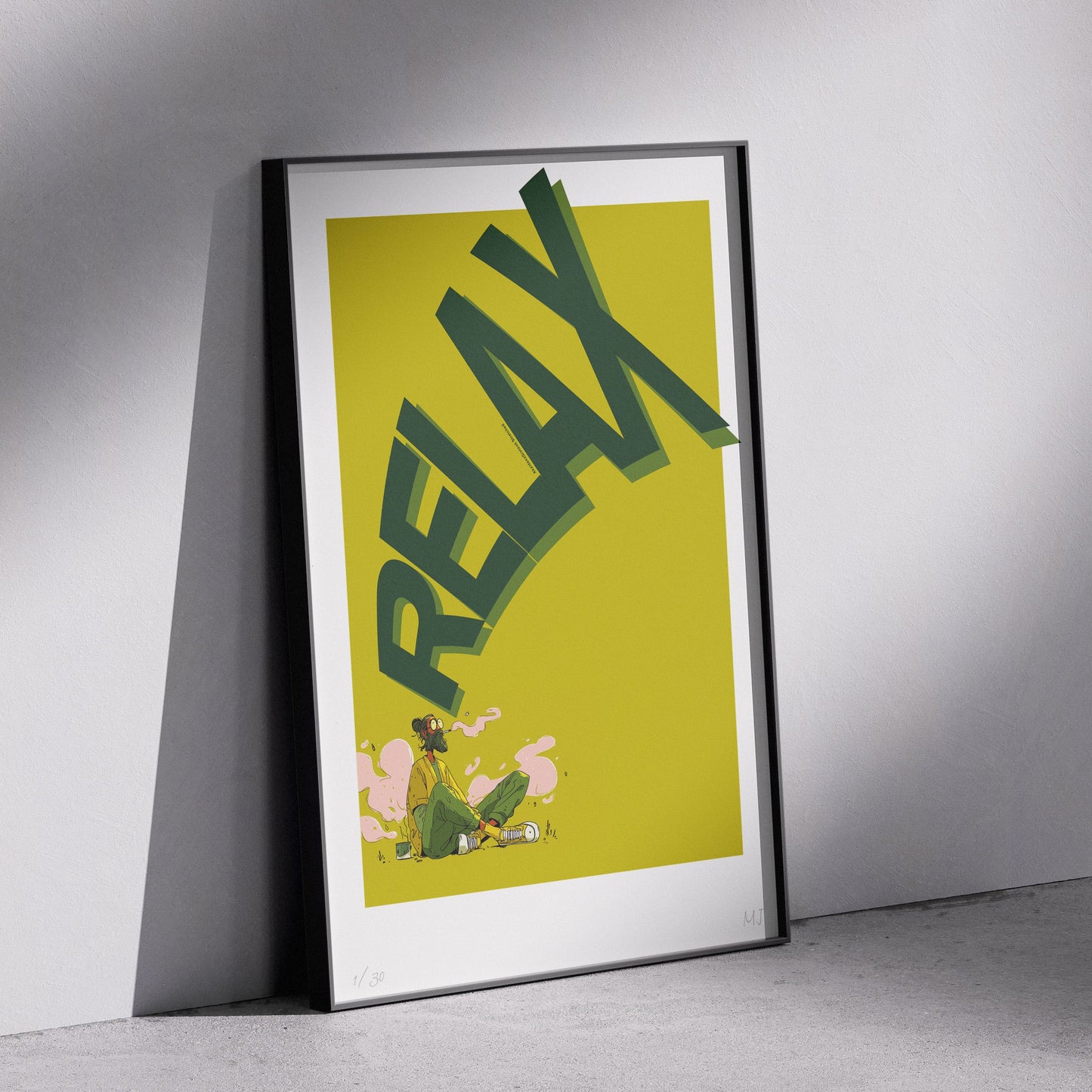 RELAX Limited Edition Print