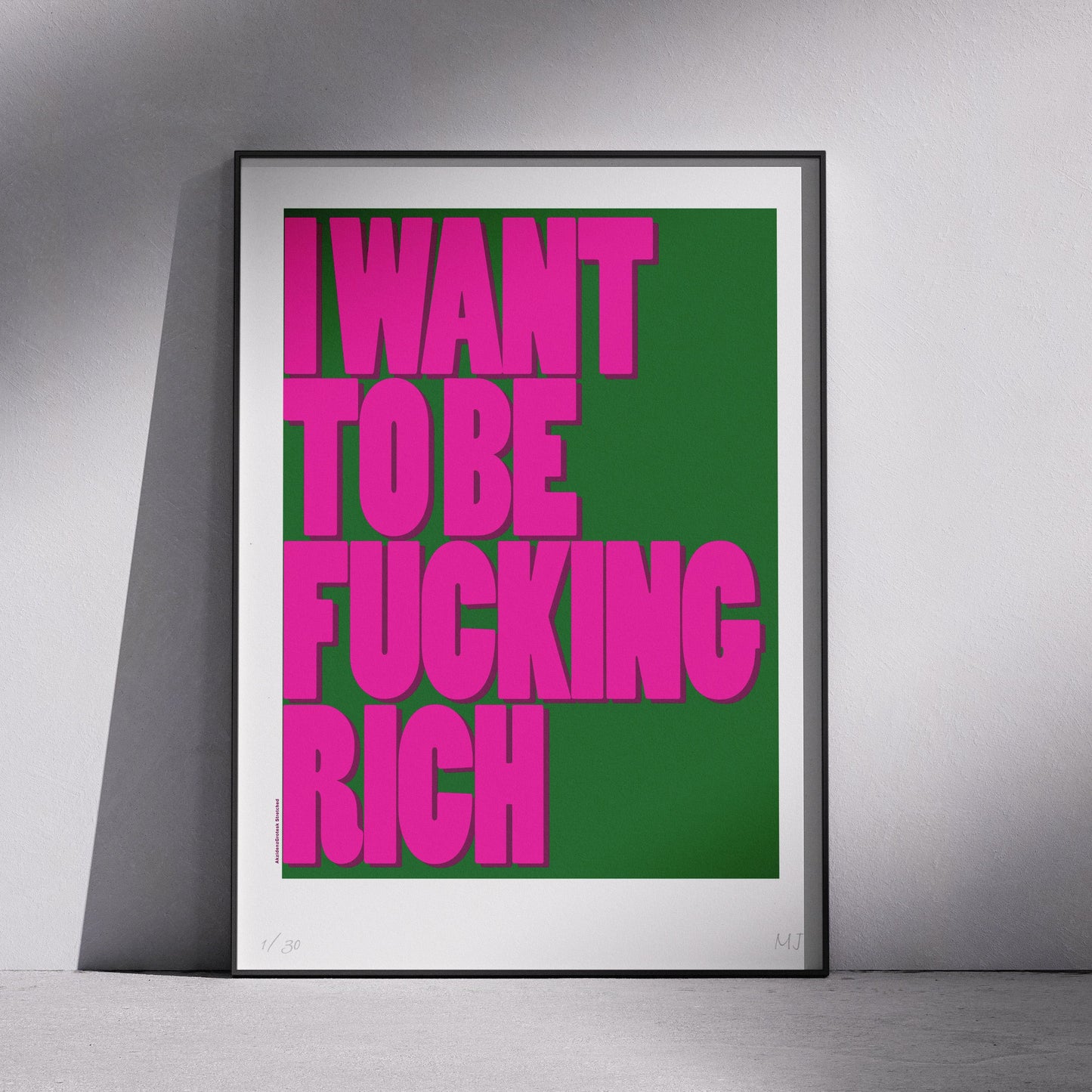 RICH Limited Edition Print