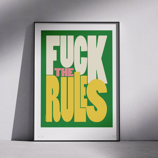 RULES Limited Edition Prints