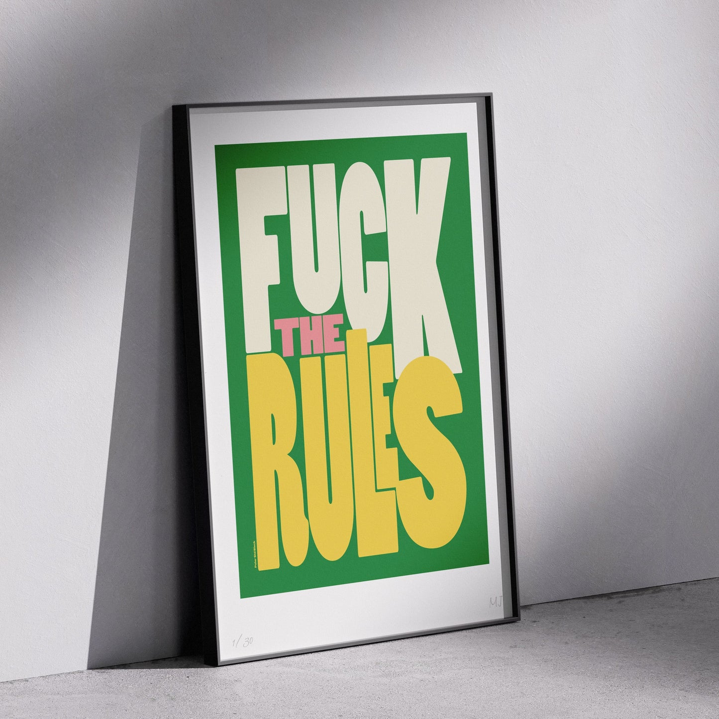 RULES Limited Edition Prints