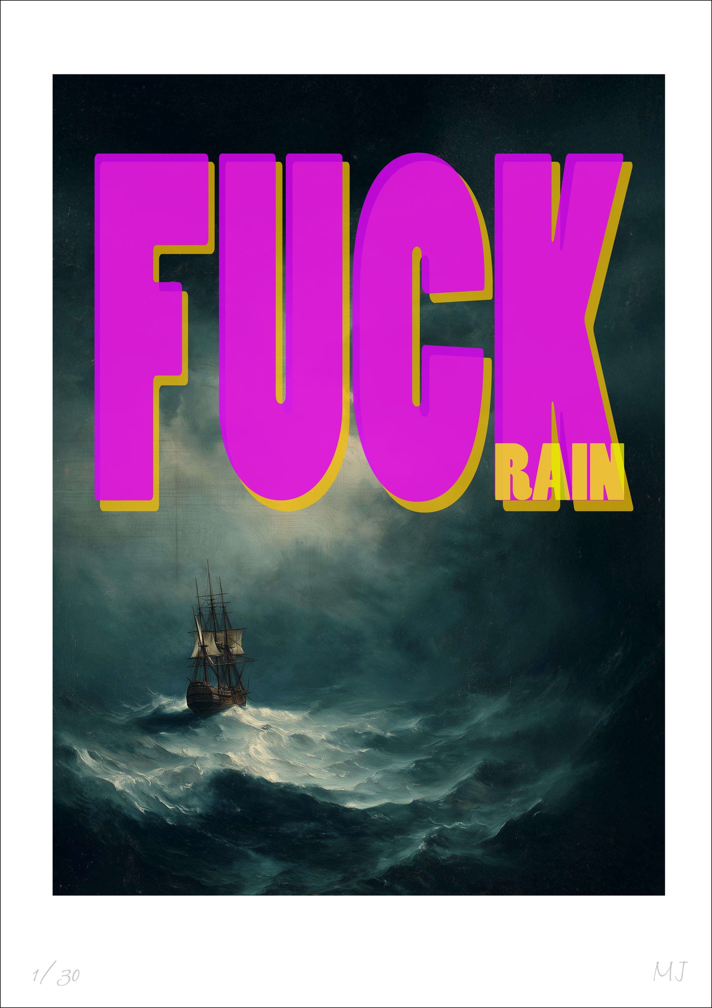 FUC-RAIN Limited Edition Prints