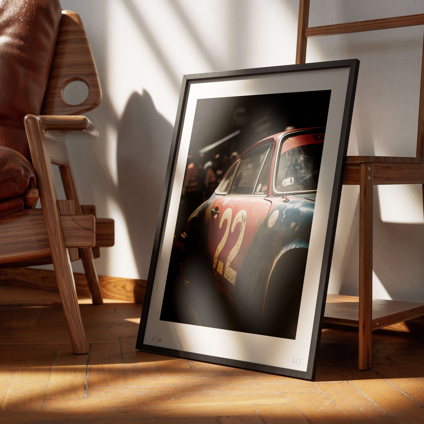 Vintage 911 Race Limited Edition Print