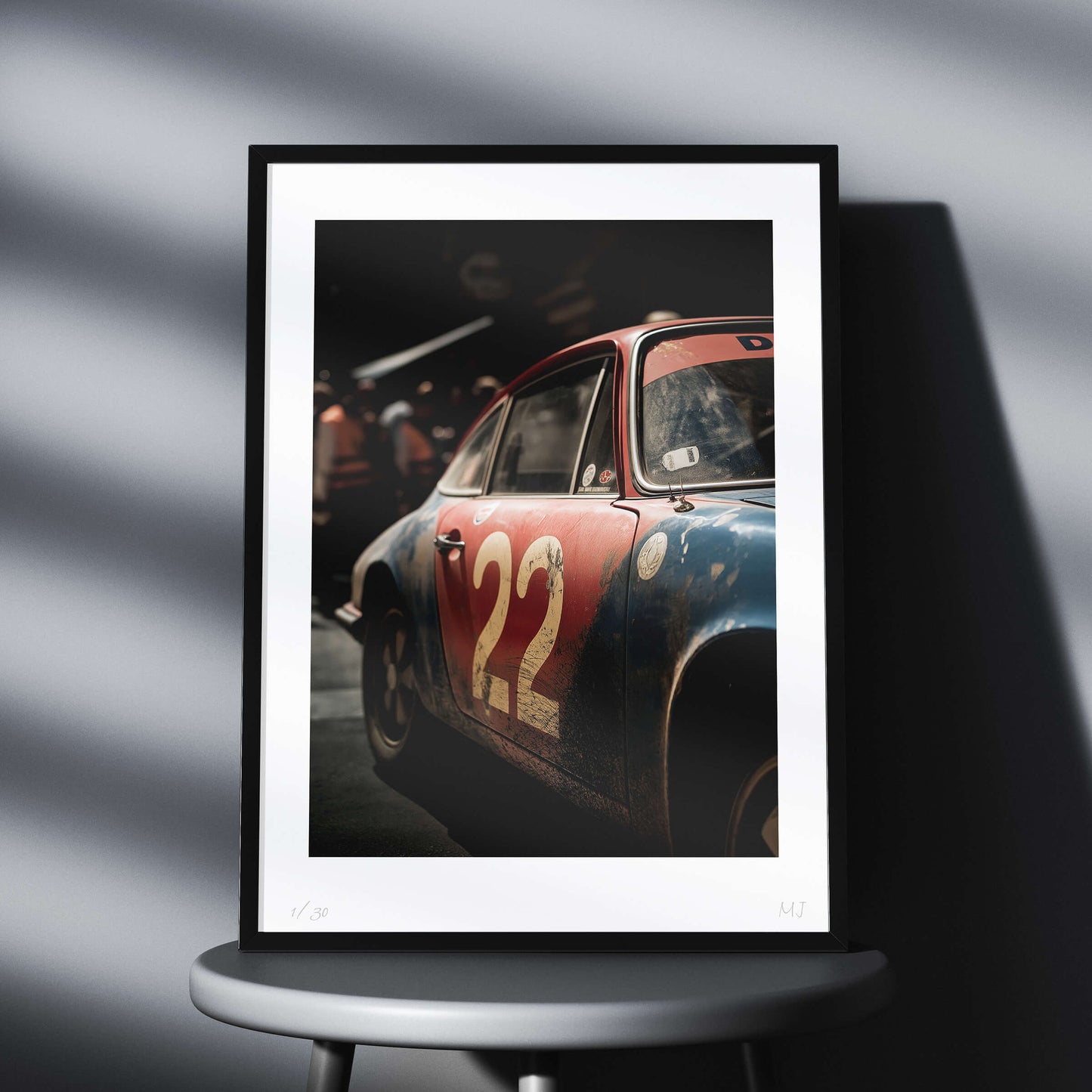 Vintage 911 Race Limited Edition Print