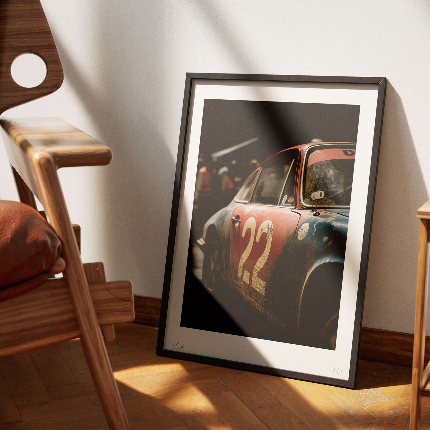 Vintage 911 Race Limited Edition Print