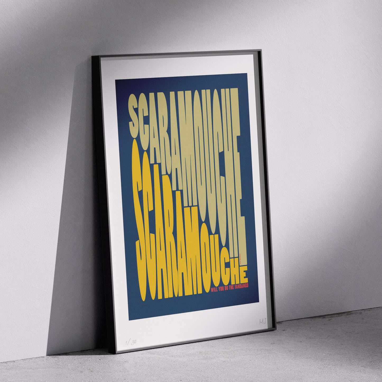 SCARAMOUCHE SCARAMOUCHE WILL YOU DO THE FANDANGO Limited Edition Print