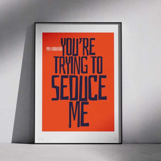 MRS ROBINSON Limited Edition Print