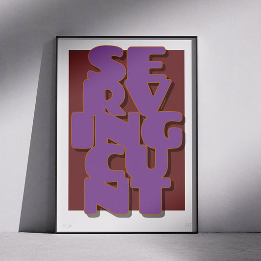 SERV Limited Edition Print