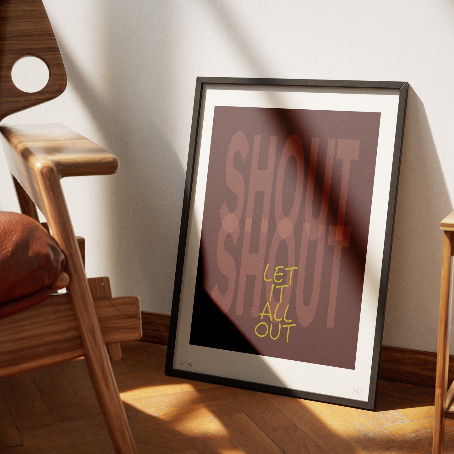 SHOUT SHOUT LET IT ALL OUT Limited Edition Print