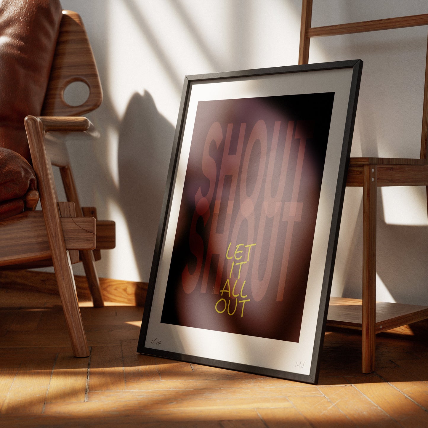 SHOUT SHOUT LET IT ALL OUT Limited Edition Print