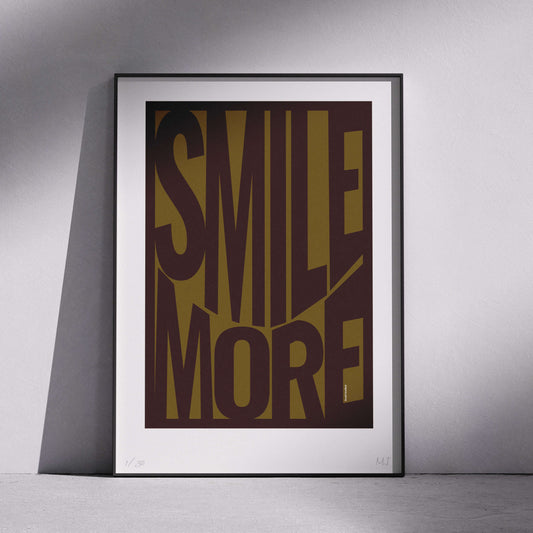 SMILE Limited Edition Print
